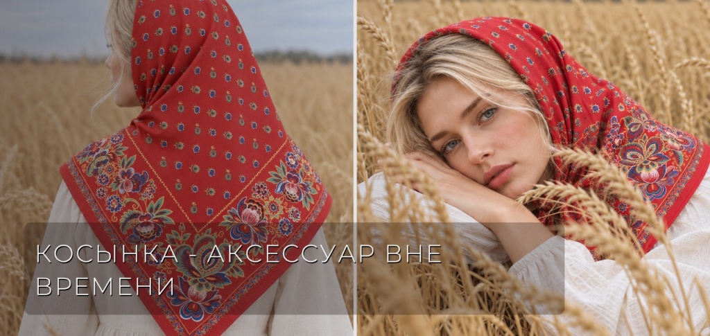 Косынка как универсальный аксессуар